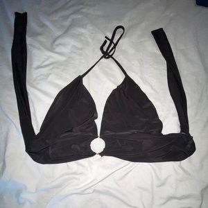 Black Halter Top